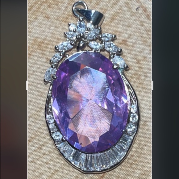 Amethyst RadianceGemstone Pendant